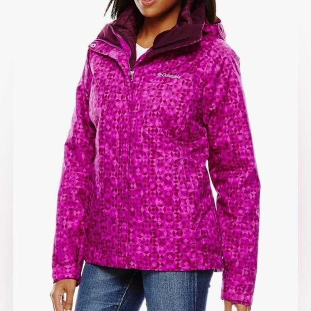 Columbia Spire Valley Windbreaker Jacket 1622441 Omni-Shield‎ Water Resistant